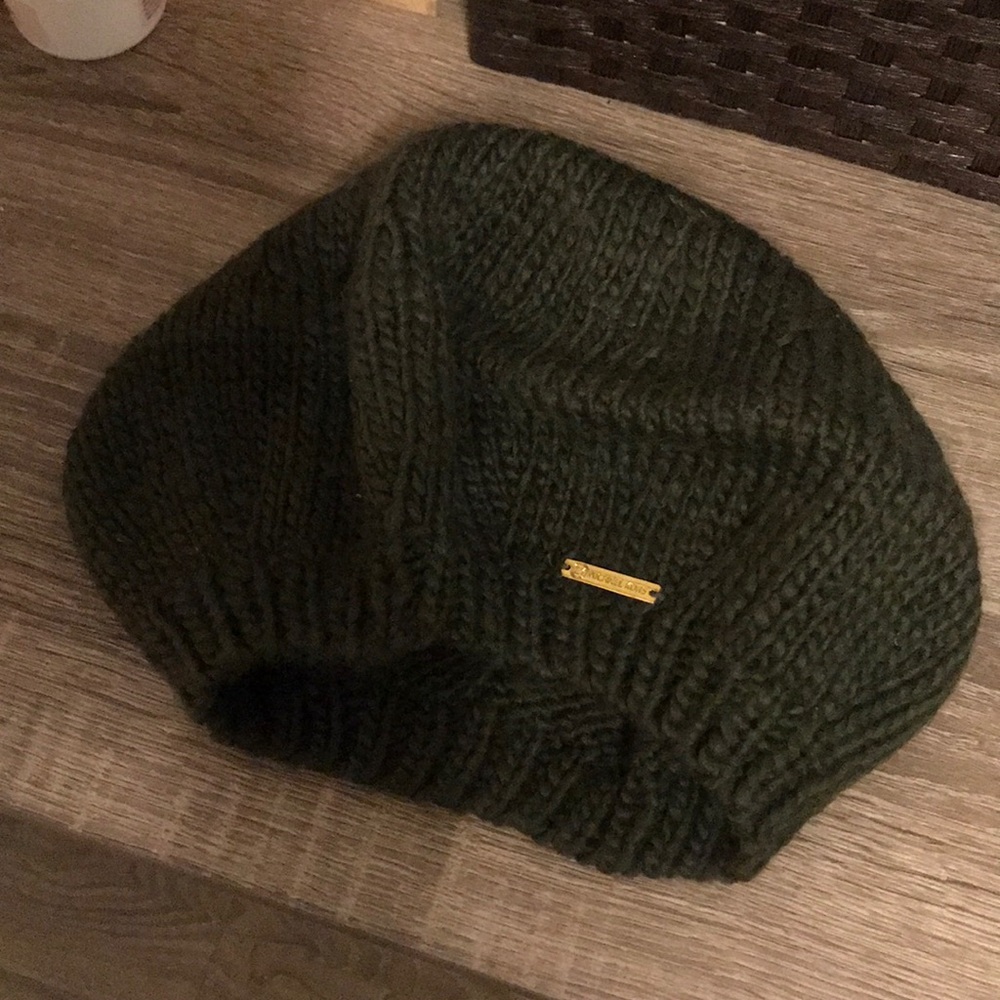 Michael Kors green Beanie
